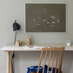 Fine Little Day Soccer poster 50x70 cm, Bruin< Posters