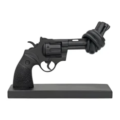 Non Violence Soft black 19 cm, Zwart< Decoratieve Accessoires