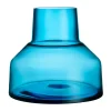 Iittala Solare vaas laag Ø22x20 cm, Elektrisch blauw< Vazen
