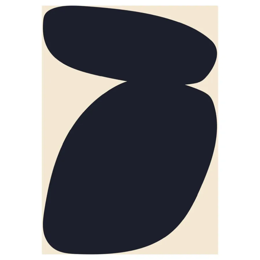 Paper Collective Solid Shapes 03 poster, 50x70 cm< Posters