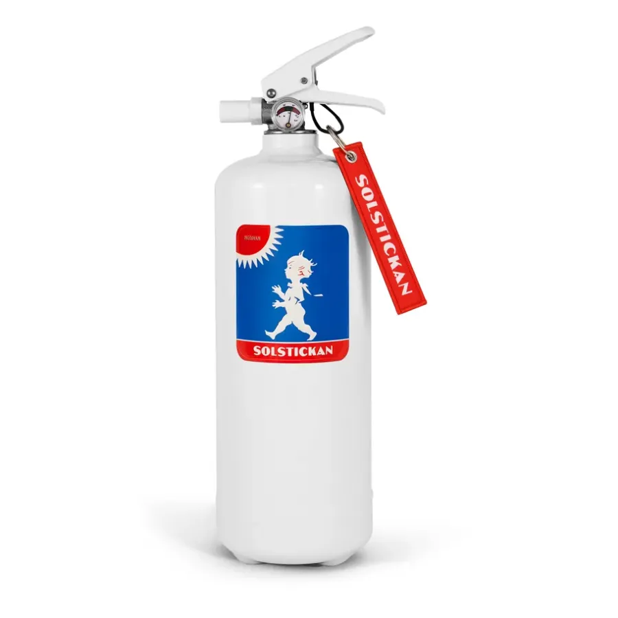 Solstickan Design Solstickan brandblusser 2 kg, Wit-origineel< Blusdekens & Brandblussers