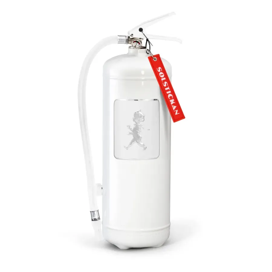 Solstickan Design Solstickan brandblusser 6 kg, Wit-zilver< Blusdekens & Brandblussers