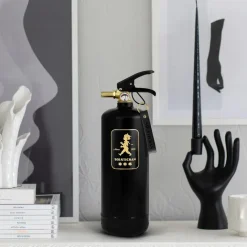 Solstickan Design Solstickan brandblusser 2 kg, Zwart-goud< Blusdekens & Brandblussers
