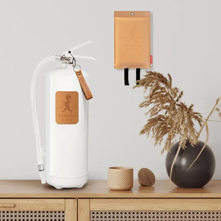 Solstickan Design Solstickan brandblusser 6 kg, Wit-licht leer< Blusdekens & Brandblussers