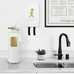 Solstickan Design Solstickan brandblusser 2 kg, Wit-goud< Blusdekens & Brandblussers