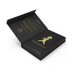 Solstickan Design Solstickan branddeken 16x2,7x25 cm, Zwart-goud< Blusdekens & Brandblussers
