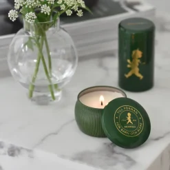 Solstickan Design Solstickan cadeaubox geurkaarsen + luciferdoosje, Groen-geurkaars dennenbos< Geurkaarsen & Aroma Diffusers