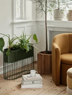Broste Copenhagen Sonja bloempot H:36 cm, Brown< Bloempotten