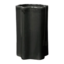 Broste Copenhagen Sonja bloempot H:55 cm, Dark green< Bloempotten