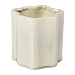 Broste Copenhagen Sonja plantenpot H:12 cm, Rainy Day Grey< Bloempotten