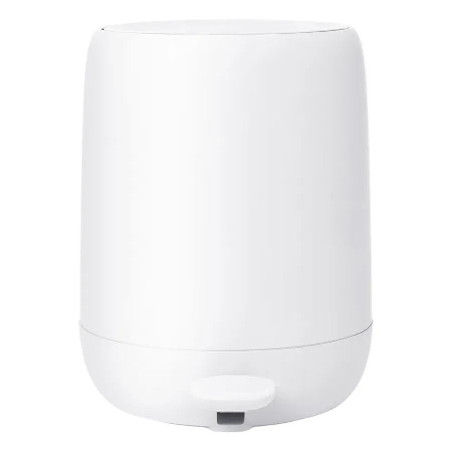 Blomus Sono pedaalemmer 5 L, Wit< Pedaalemmers