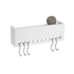Nomess Copenhagen Soo-Hooked plank mini, wit< Planken & Planksystemen