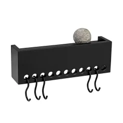 Nomess Copenhagen Soo-Hooked plank mini, zwart< Planken & Planksystemen