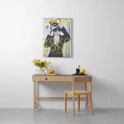 A2 Space decoratie, geolied eikenhout, glas< Decoratieve Accessoires