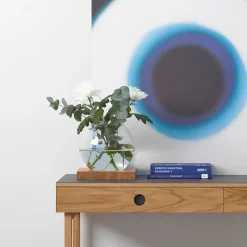 A2 Space decoratie, witgeolied eikenhout, glas< Decoratieve Accessoires