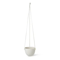 Ferm Living Speckle hangende bloempot Ø20,5 cm, Off-White< Bloempotten