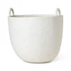Ferm Living Speckle pot Ø30 cm, Off white< Bloempotten