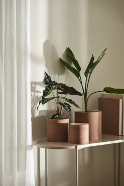 Scandi Living Speckled bloempot Ø15 cm, Rust< Bloempotten