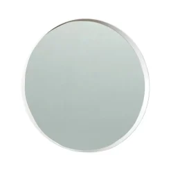 Scherlin Spiegel 9, wit, Ø80 cm< Wandspiegels