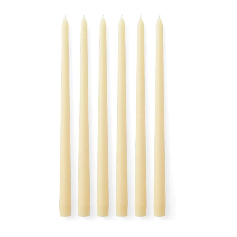 Audo Copenhagen Spire kaars 38 cm 6-pack, Ivory< Kaarsen