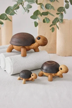 Spring Copenhagen Sporty schildpadjong 3,5 cm, Eikenhout< Houten Beelden