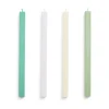 HAY Square Candle kaarsen mix 4-pack, Pastel< Kaarsen