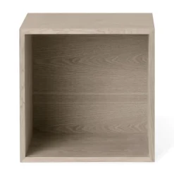 Muuto Stacked 2.0 kast met achterwand - middel, eiken< Planken & Planksystemen