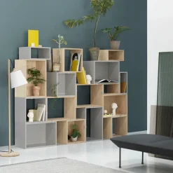 Muuto Stacked 2.0 kast open - groot, eiken< Planken & Planksystemen