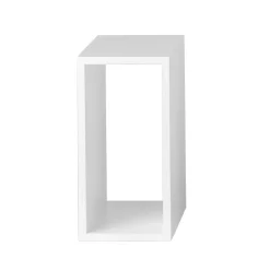 Muuto Stacked 2.0 kast open - klein, wit< Planken & Planksystemen