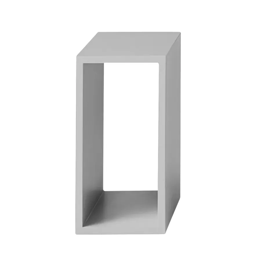 Muuto Stacked 2.0 kast open - klein, lichtgrijs< Planken & Planksystemen