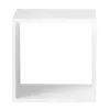 Muuto Stacked 2.0 kast open - middel, wit< Planken & Planksystemen