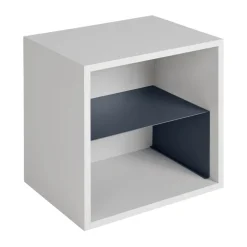 Muuto Stacked opbergsysteem inzet, Blauw grijs< Planken & Planksystemen