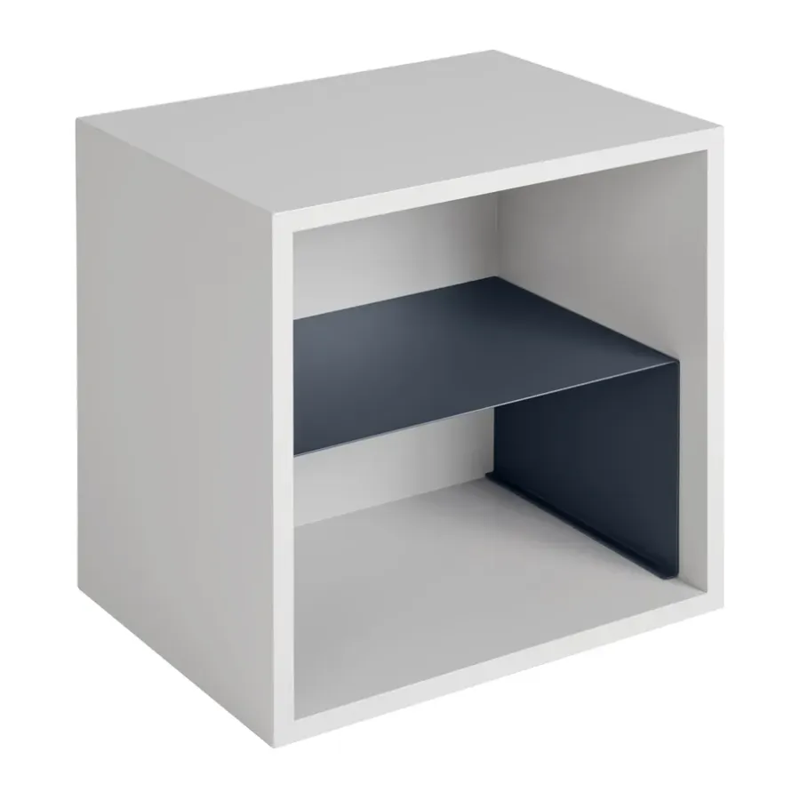 Muuto Stacked opbergsysteem inzet, Blauw grijs< Planken & Planksystemen