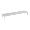 Muuto Stacked opbergsysteem podium met tube base, Grey/Grey< Planken & Planksystemen