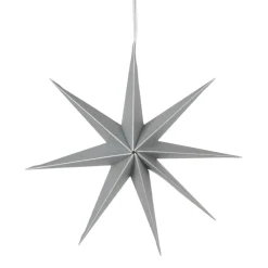 Broste Copenhagen Star papieren ster Ø50 cm, Silver< Kerstdecoraties