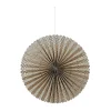 Broste Copenhagen Stella rozet adventster M Ø43 cm, Forest green-natural< Decoratieve Accessoires|Kerstdecoraties