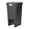 Brabantia StepUp pedaalemmer 10 L, Donkergrijs< Pedaalemmers