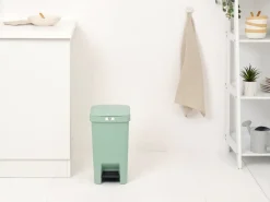 Brabantia StepUp pedaalemmer 16 L, Jade green< Pedaalemmers