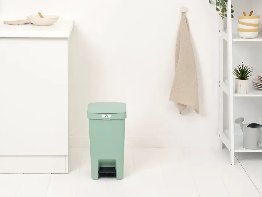 Brabantia StepUp pedaalemmer 16 L, Jade green< Pedaalemmers