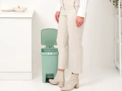 Brabantia StepUp pedaalemmer 16 L, Jade green< Pedaalemmers
