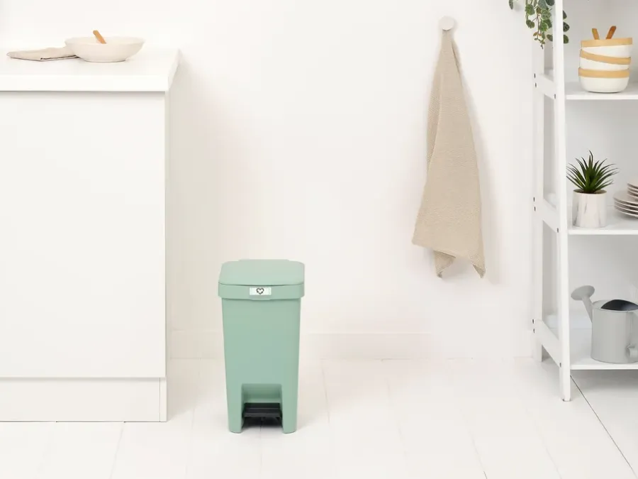 Brabantia StepUp pedaalemmer 10 L, Jade green< Pedaalemmers