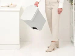 Brabantia StepUp pedaalemmer 25 L, Lichtgrijs< Pedaalemmers