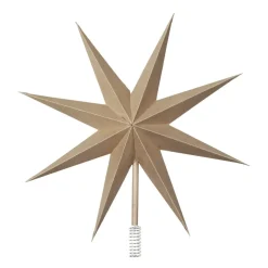 Broste Copenhagen Sterrenpiek Ø30 cm, Natural brown< Kerstdecoraties