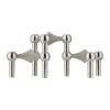 STOFF Nagel kandelaar 3-pack, Geborsteld chroom< Kandelaars