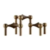 STOFF Nagel kandelaar 3-pack, Bronzed brass< Kandelaars