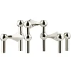 STOFF Nagel kandelaar 3-pack, chroom< Kandelaars