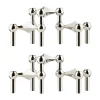 STOFF Nagel kandelaar 3-pack, chroom< Kandelaars