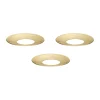 STOFF Nagel lichte manchet 3-pack, Massief messing< Kaarsenaccessoires
