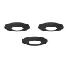 STOFF Nagel lichte manchet 3-pack, Zwart< Kaarsenaccessoires