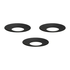 STOFF Nagel lichte manchet 3-pack, Zwart< Kaarsenaccessoires